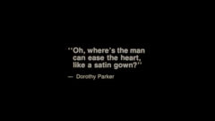Dorothy Parker's The Waltz